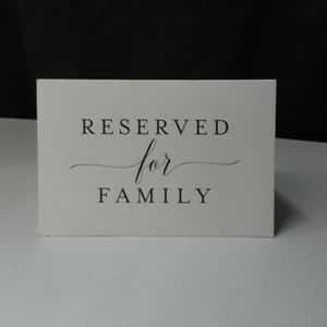 🎉3 for $10 Cardstock reserved signs